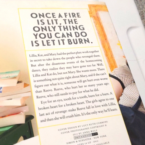 Burn For Burn Series by Jenny Han and Vivian - Picture 4 of 5